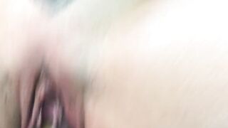 Fucking my huge dildo