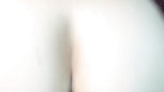 Fucking my huge dildo