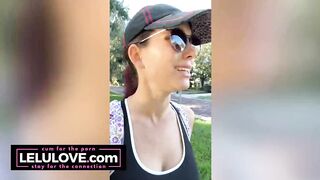 Big boobs babe walks through downtown Orlando sharing sights & candid daily adventures & karaoke song - Lelu Love