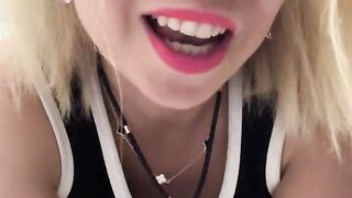 I Love to Massage My Boobs Hard and Spit on Them and Rub My Saliva! Then You Lick My Nipples and They Will Be so Hard!