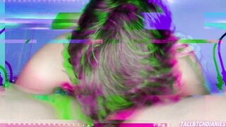 Cute tomboy sucks best friends balls to cheer him up, ultimate ball worship ♡ (teaser)