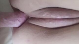 My boss fucks my ass and gives me a anal creampie!