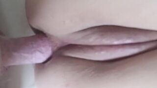 My boss fucks my ass and gives me a anal creampie!