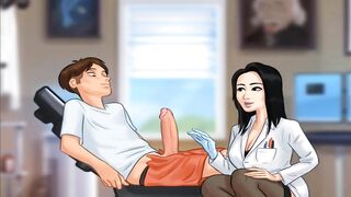 Summertime Saga Cookie Jar all Sex Scenes miss Okita Part 2