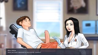 Summertime Saga Cookie Jar all Sex Scenes miss Okita Part 2