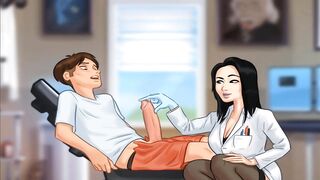 Summertime Saga Cookie Jar all Sex Scenes miss Okita Part 2