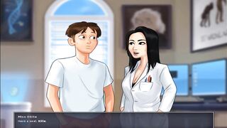 Summertime Saga Cookie Jar all Sex Scenes miss Okita Part 2