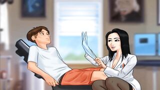 Summertime Saga Cookie Jar all Sex Scenes miss Okita Part 2