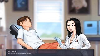 Summertime Saga Cookie Jar all Sex Scenes miss Okita Part 2