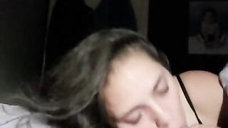 British Slut Sucking Cock, London