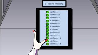 Girl in Space Fucked by 12 different Monsters | Cartoon Porn Games