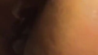 Cheating milf - cumshot on her ass