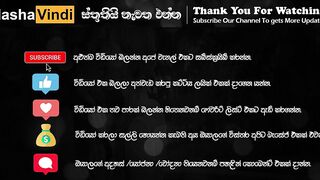 Asian Wife in Traditional Bath Dress - නාන්වා බලන් හිටියම පුක් පාර