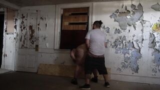 BBW Fucked in Abandoned House
