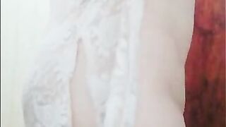 Sexy Latina MILF Mexicana Culo Gordo Big Ass Grabandose En El Baño De La Alberca Amateur