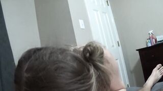 Girlfriend Gets Huge Creampie in Tight Pussy POV