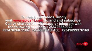 Lonely Ebony Wife Sneaks out to Masturbate