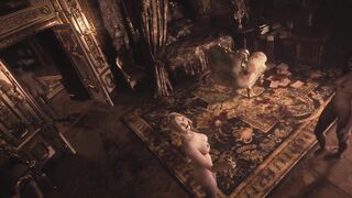 Resident Evil Village Lady Dimitrescu Black Corset - 3D Hentai