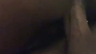 Sneaky ride we both forgot the condom