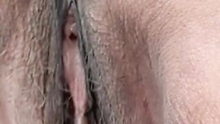 Mature New Year’s hairy pussy  piss pee! Granny Zilah Luz