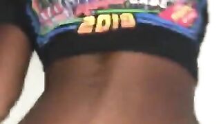 Ebony Thot Likes it Rough And Fingers In Ass