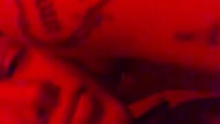Hardcore lesbian sex in red light