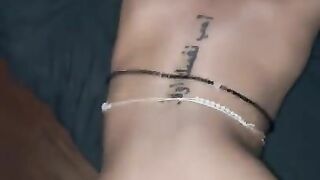 Happy Milf Hump Day -  1 Leg Backshots Petite Ebony Milf