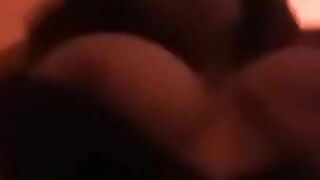 LovelyTaco69's Big Ass Booty Bouncing on huge cock after giving a booty bouncing show