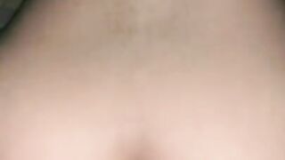 Blasian sneaky link riding dick backwards