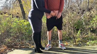 Horny mother in law made me cum