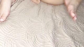 Milf step mom taking dildo deep in double penetration anal beating