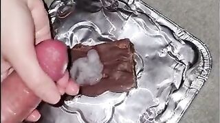 Christmas Treat SOAKED IN CUM | College Babe Tugs & Milks Huge Cock Until He SHOOTS MASSIVE LOAD!