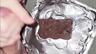 Christmas Treat SOAKED IN CUM | College Babe Tugs & Milks Huge Cock Until He SHOOTS MASSIVE LOAD!