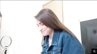 I arrive at my uncle's house, and I fuck my cousin who is out partying