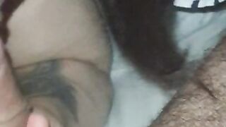 How deep can you go blowjob step son dick