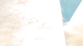 Fucked into the creamy pussy and creampied