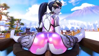 BBC Widowmaker Tasty Hot Ass riding a Big Dick (TASTY BIG ASS, POV DELICIOUS INTENSE SEX, 3D HENTAI) by SaveAss