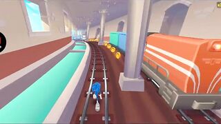 SONIC BOOM IN SUBWAY SURFERS ALL STARS MODE GAMEPLAY 2023 : PART 1
