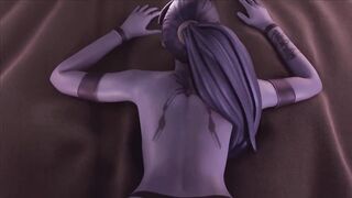 Xordel Widowmaker Having Fun Tasty hot ass babe enjoying hardcore sex with her lover sweet hot ass tight pussy penetrated