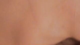 POV She Guides Big Dick In and Moans While Her Tits Shake