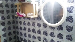 WATCHING MY STEPSISTER WHILE SHOWERING