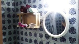 WATCHING MY STEPSISTER WHILE SHOWERING